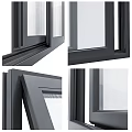 Various Modern Casement Window Styles With Aluminum Frames For Home Buildings