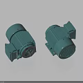 Two Green Household Electric Motors With Compact Structure For Daily Use