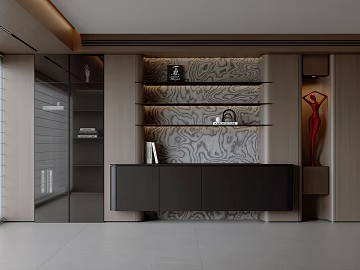 Modern Italian Bookcase (ID:ggagh725562)