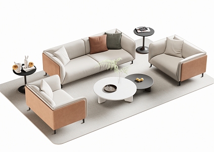 Sofa coffee table 3d model