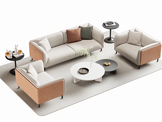 Sofa coffee table 3d model