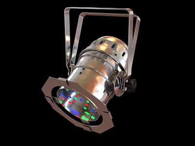 Modern Metal Downlight Spotlight With Colorful LED Lighting And Decorative Design 3d model