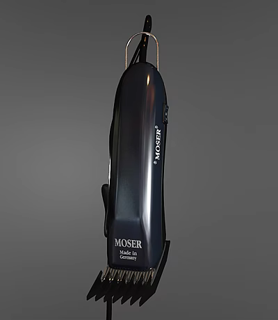 High Quality Black Moser Commercial Equipment From Germany For Business Use 3d model