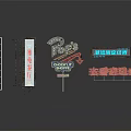 Modern Metal Frame Neon Sign Furniture With Various Decorative Shop Designs