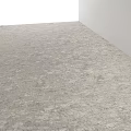Square Rug With Light Gray Color And Natural Texture For Modern Home Decor