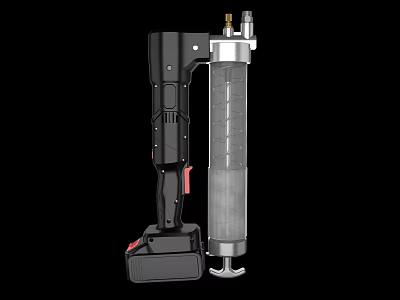 Modern butter gun 3d model