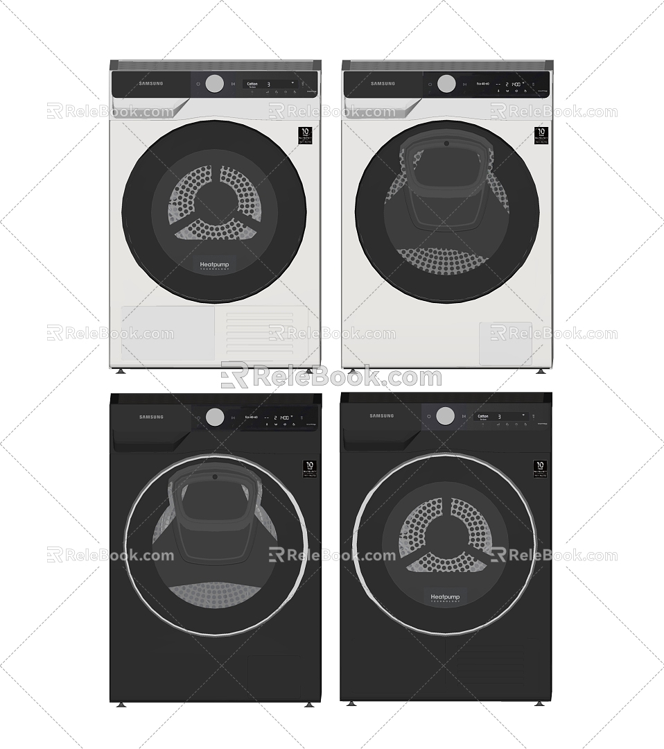 Modern washing machine drum washing machine intelligent washing machine model