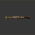 Modern Sci-Fi Gun Sci-Firearms Sci-Fi Game Gun Games Firearms Game Gun 3d model