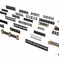 Various Ornamental Fencing Styles with Metal and Wooden Designs for Different Applications