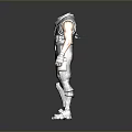 Sci-Fi Armor Alien Armor Sci-Fi Armor High-Tech Armor Futuristic Armor Alien Warrior Armor 3d model