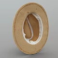 Classic Straw Hat with Black Band Stylish Summer Fashion Accessory for Outfits