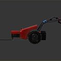 Modern lawn mower lawn mower family lawn mower 3d model