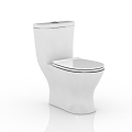 Modern toilet seat 3d model