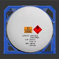 Polyfiber Co Ltd Cylindrical Industrial Tank With Blue Frame And Silver Body