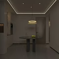 Contemporary Accent Chair In Stylish Living Space With Lit Bookshelf Floor Lamp And Beige Sofa