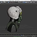 Pilot Helmet Flight Helmet Flying Helmet Low Face Number Low Model Simple Model Game Sub-era Film and Television Level Super Realistic High Precision 3d model