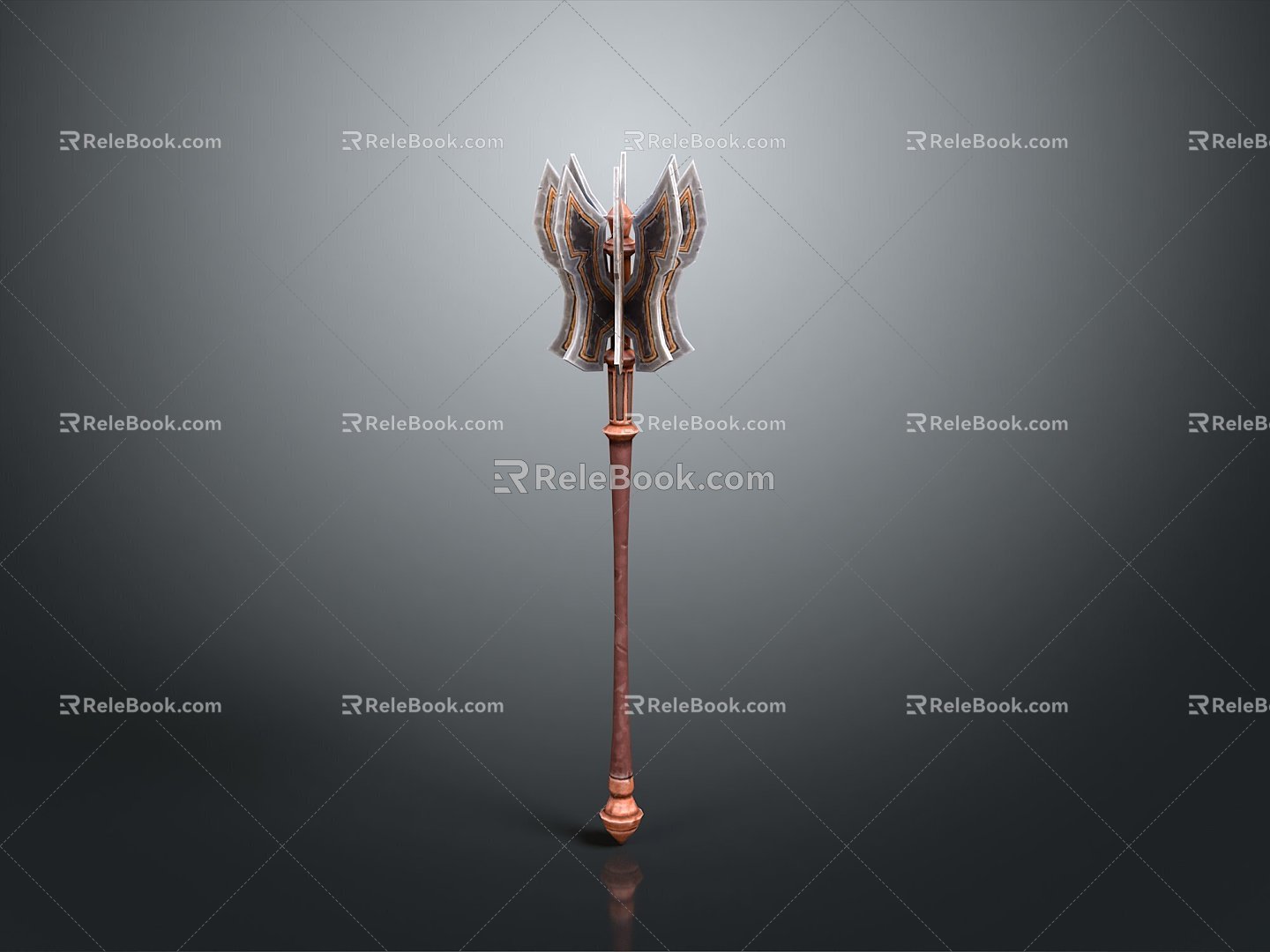 Scepter Ancient Scepter Cane Ancient Scepter Magic Scepter Metal Scepter Classical Scepter Magic Scepter 3d model