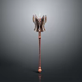 Scepter Ancient Scepter Cane Ancient Scepter Magic Scepter Metal Scepter Classical Scepter Magic Scepter 3d model