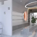 Modern K K Boutique Store Exterior With Glass Door And Circular Wall Decor