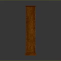 Classic Wooden Bookcase Design With Multiple Shelves And Sturdy Construction