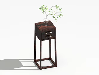 New Chinese Style Lover Side 3d model