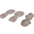 Unique Animal Inspired Silver Metal Decorative Pieces With Intricate Hollow Patterns
