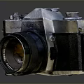 Yashica TL SUPER Vintage Electronic Camera With Retro Design And Mechanical Controls