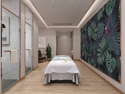 Modern SPA Room 3d model