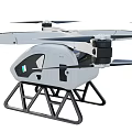 Smart Intelligent Drone With Quadrotor Design Stable Landing Gear And Aerodynamic Structure