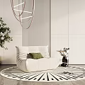 Modern Lazy Sofa 3d model