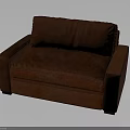 Red Upholstered Two Seater Sofa With Modern Design For Living Room Furniture