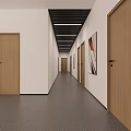 Spacious Modern Interior With Wooden Flooring Piano Mirrors Round Rug And Decorative Plant