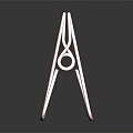 Sturdy Copper Metal Clip With Spring Design For Daily Household Use