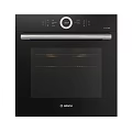 Bosch Built In Black Oven With Control Panel And Heating Elements