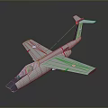 Futuristic Silver Aerospace Drone With Streamlined Body Wing Markings For Space Missions