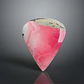 Wood Stone Decorative Element With Pink White Natural Texture And Unique Shape Design