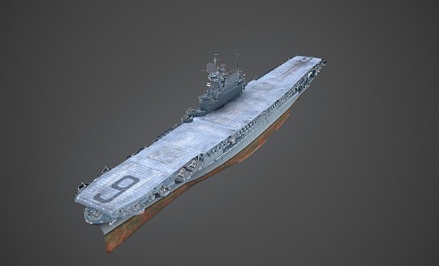 Warship Battleship Aircraft Carrier Enterprise 3d model