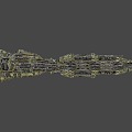 Science Fiction Battleship 3d model