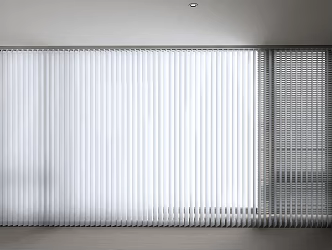 Modern Venetian Blinds Dream Curtain Vertical Curtain 3d model