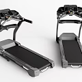 Modern Fitness Treadmills With Digital Display And Control Panel For Home Use