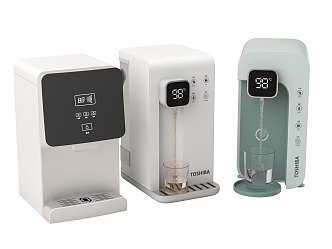 Water dispenser Direct drinking machine Coffee machine 3d model