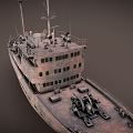 Industrial LOFT ship 3d model