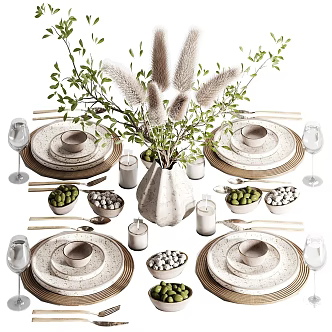 Tableware 3d model