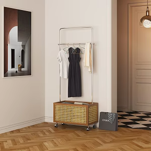 Cream wind coat rack decorative rack jewelry design creative 3d model