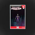 Game Movie Character The Amazing Spider Man Issue 1 Purple Costume City Night Background