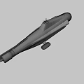 Futuristic Silver Fighter Jet Featuring Streamlined Design Advanced Cockpit And Blue Lights