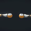 Independent mechanical arm mechanical arm robot hand science fiction arm manipulator mechanical arm 3d model
