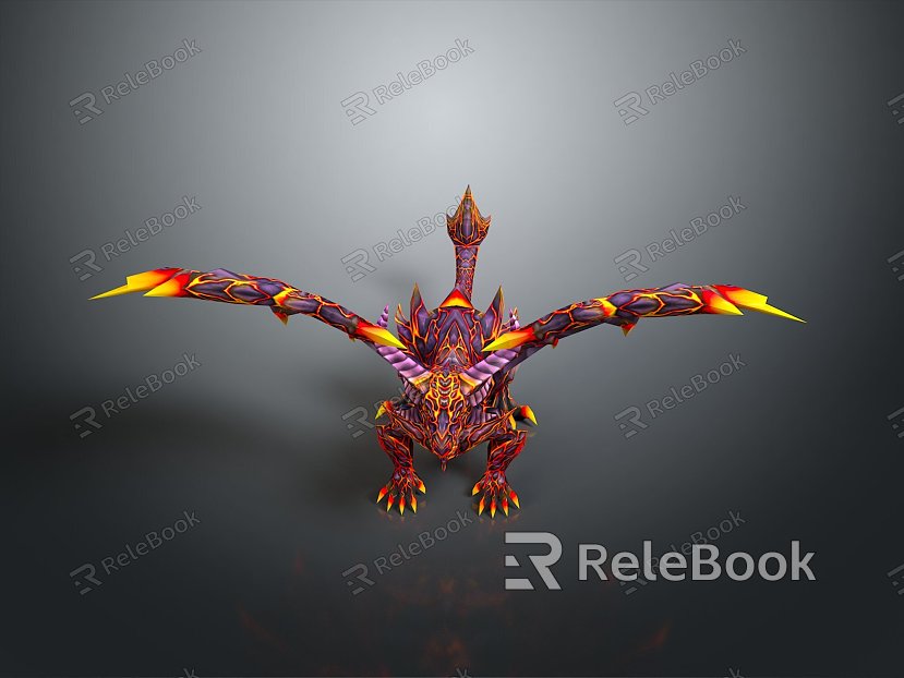 Monster Monster Monster Flying Monster Mountain Essence Alien Monster Alien Monster Monster Warrior model