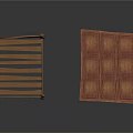 Classic Wooden Furniture Set Featuring Small Bed And Traditional Table Design