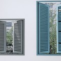 Modern blinds 3d model